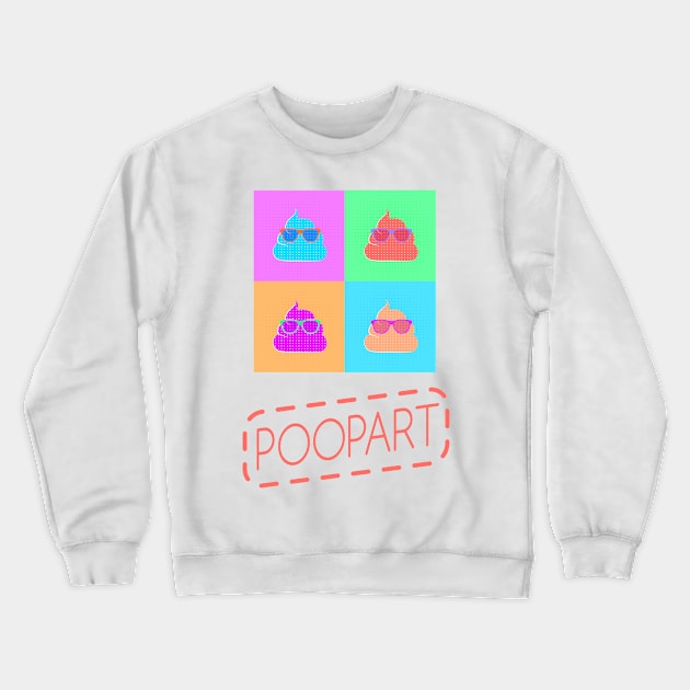 Poop art Crewneck Sweatshirt by RARA_AVIS